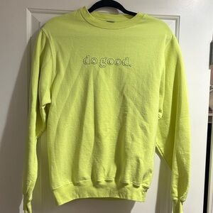 Port and Company Bright Yellow Sweatshirt